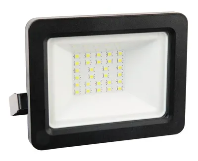Obrázok produktu pre LED reflektor SMD 20W 6500K 120° IP65 čierny 302397 Polux
