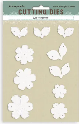 Produktbild von Stanzform für Papier - Stamperia - Blooming Flowers Blumen