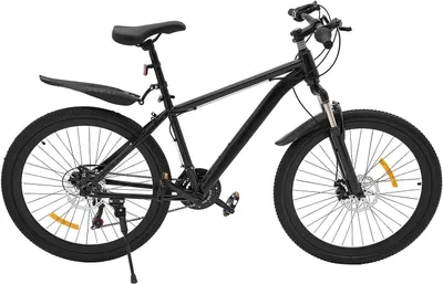 Productafbeelding van Mountainbike - Fiets ATB - Buiten Fietsen - Schijfremmen Voorophanging - 26 Inch - Zwart