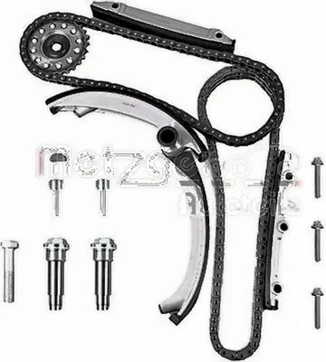 Produktbild von METZGER 7490002 Steuerkettensatz Steuerkette für OPEL Astra G CC (T98) Zafira A (T98) Vectra C Caravan (Z02) Vectra C Limousine (Z02) Astra G Caravan