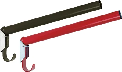 Produktbild von Sattelhalter 44cm rund Metall schwarz