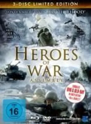 Produktbild von KSM GmbH Heroes Of War - Assembly (Mediabook) (3 Disc Limited Edition), Film, DVD, Deutsch, Erwachsene, 2D, Deutsch