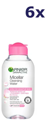 Produktbild von 6x Garnier Micellar Cleansing Water for Sensitive Skin 100ML