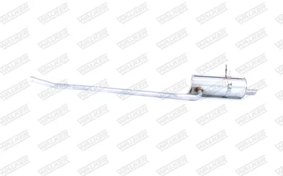 Produktbild von WALKER 22379 Endschalldämpfer für TOYOTA COROLLA Liftback (E11) Auspuff