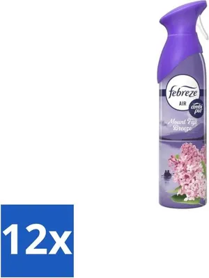 Produktbild von Febreze Raumspray Mount Fuji Breeze 185 ml - Vorteilspack - 12 Stücke