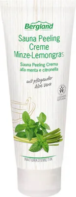 Image de Crème exfoliante pour sauna - Menthe-Lemongrass 100ml