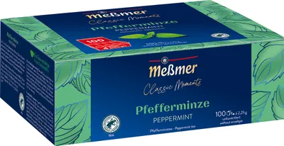 Immagine prodotto di Meßmer 291974 Meßmer Pfefferminze Tee 100 Portionen