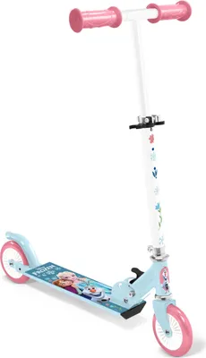 Produktbild von Tretroller Kinder Frozen, Klappbar, Blau, Höhenverstellbar, ABEC 5 Kugellager