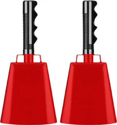Productafbeelding van INF Cheerleaders voor cheerleading en sportevenementen, 2-pack Rood
