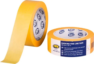 Zdjęcie produktu dla HPX Masking 4400 cienka linia - pomarańczowa 36mm x 50m