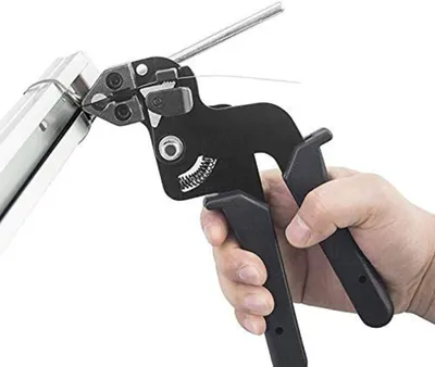 Image de Inovra - Attaches-câbles professionnels - Acier inoxydable - Tension réglable - Coupe-câbles - Poignée antidérapante - Facile à utiliser