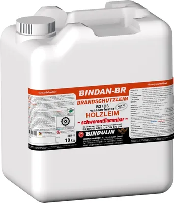 Produktbild von BINDAN-BR Brandschutzleim  10 kg Kanister inkl. Leimspachtel
