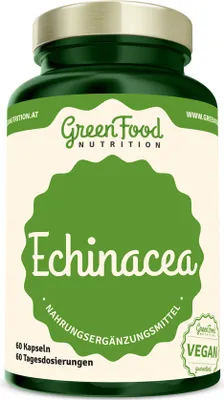 Produktbild von GreenFood Nutrition Echinacea 60 Kapseln