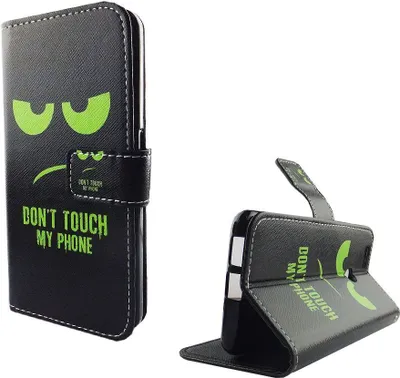 Produktbild von Dont Touch My Phone Handyhülle Huawei Nova Klapphülle Wallet Case
