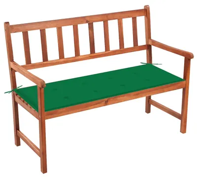 Obrázek produktu pro vidaXL Zahradní lavička s opěrou 120 cm z masivního dřeva Akácie