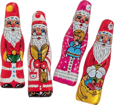 Produktbild von Storz 80er SET Relief-Weihnachtsmann, C&C Dose 1000 g (80 Stk. à je 12,5 g) / Weihnachtsmänner / Schokolade / Weihnachten