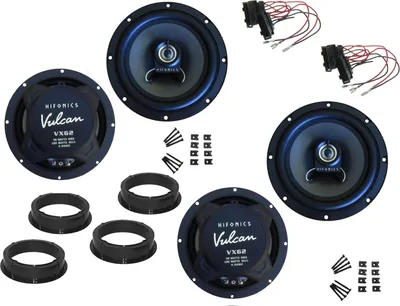 Produktbild von Hifonics Lautsprecher Set für VW Polo V 6r Bj 09-17 Tür Vorne hinten 360 Watt