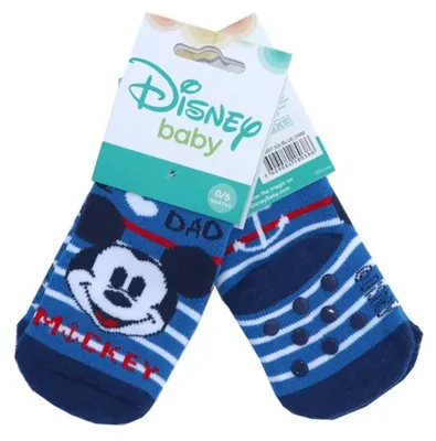 Obrázek produktu pro Mickey Mouse ponožky 1 pár protiskluzových ponožek pro děti chlapce
