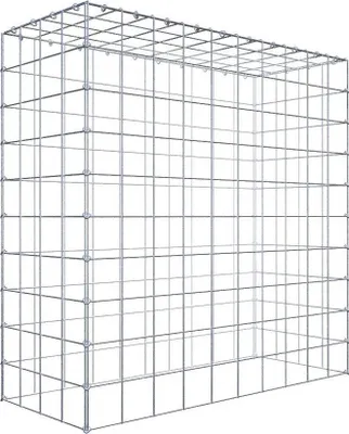 Produktbild von Anbaugabione Typ 3 100 cm x 100 cm x 40 cm (L x H x T), Maschenweite 10 cm x 10 cm, C-Ring