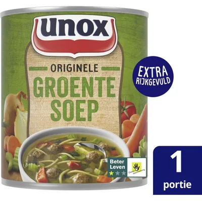 Obrázok produktu pre Unox Stevige Groentesoep 300 ml - Výdatné a výživné, rýchle jedlo