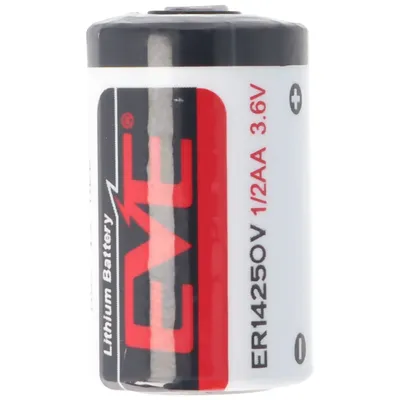 Produktbild von Eve Lithium 3,6V Batterie ER14250V 1/2AA Batterie -55 °C bis 85 °C Grad