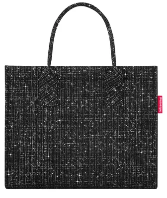 Immagine prodotto di reisenthel borsa shopper borsa a tracolla Daily Shopper Bouclé Black nero