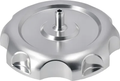 Immagine prodotto di Tappo carburante CNC con sfiato, "Racing Optics", Silver - per Simson S50, S51, SR50, SR80, KR51 Schwalbe, SR4 Bird Series