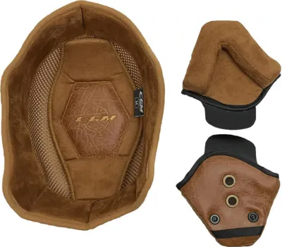 Produktbild von Vollständiger brauner Innenraum CGM 801 EBI Helm Größe XL