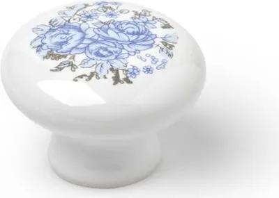 Produktbild von Möbelknopf D35 7-821.35.08 Blau Flo