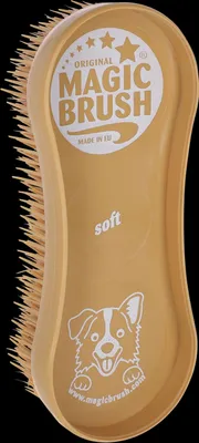 Image de Kerbl Brosse MagicBrush (douce pour les chiens, pour les chiens particulièrement sensibles) 80142