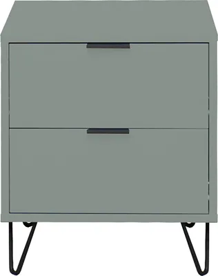 Produktbild von Kommode Beistellschrank Schubladenkommode Standschrank "Boulder I" Pine Green Drahtbein