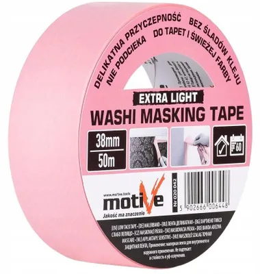 Produktbild von Motive Washi Extra Leichtes Masking Tape 38Mm/50M 020 042