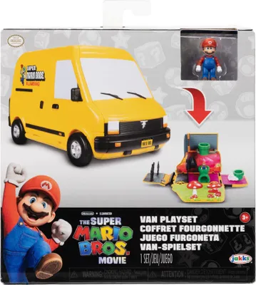 Produktbild von Nintendo Super Mario Movie Mini World Van Spielset