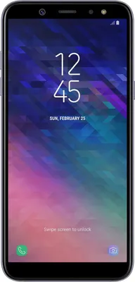 Produktbild von Samsung Galaxy A6 (2018) Single-SIM, Farbe:grau, in