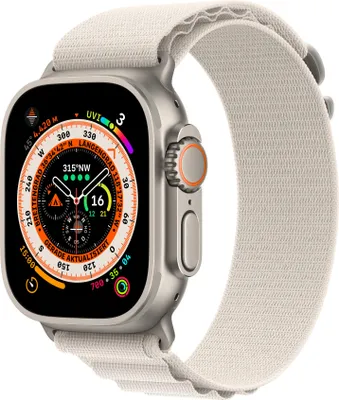 Produktbild von Apple Alpine Loop Apple Watch 42mm / 44mm / 45mm / 49mm Small Starlight