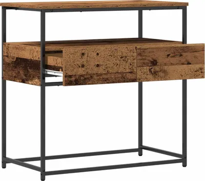 Obrázek produktu pro vidaXL Konzolový stolek staré dřevo 75 x 40 x 75 cm materiál na bázi dřeva