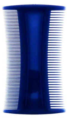 Produktbild von Kunststoff-Nissenkamm blau, 1 Stück