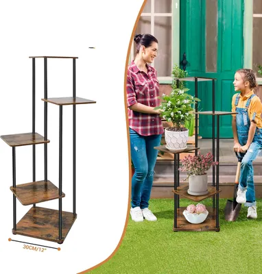 Produktbild von Pflanzenständer, für den Innenbereich, langlebiges Design, 5 Tiere