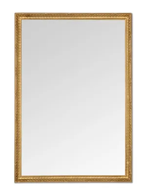 Immagine prodotto di MO.WA Specchio da parete, classico cm. 45x65 oro antico, cornice in legno, verticale, orizzontale, per ingresso, bagno, camera da letto, corridoio specchio  Italy