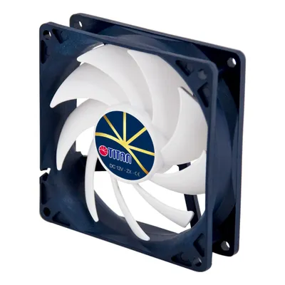 Produktbild von Titan TFD-9225H12ZP/KE(RB) extrem leiser Lüfter mit PWM 92x92x25mm