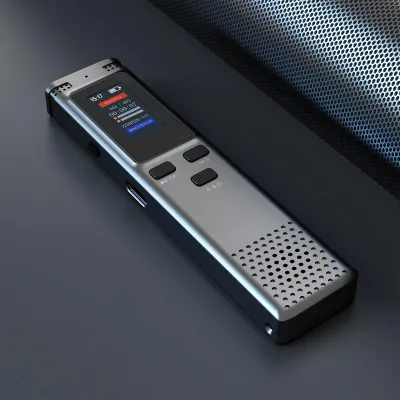 Obrázek produktu pro 16GB digitální diktafon, aktivní nahrávání zvuku, potlačení šumu, přehrávání, MP3 přehrávač, kapacita 72 hodin nahrávek, podpora různých zařízení, ochrana heslem pro přednášky, schůzky, rozhovory ve třídě
