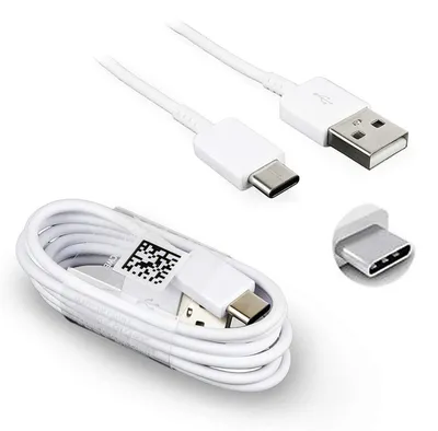Obrázek produktu pro Originální kabel Samsung Type-C Data Cable EP-DN930CWE, 1,1 metru, Bílý
