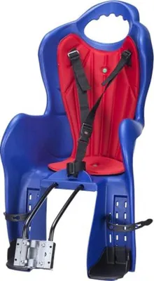 Productafbeelding van Kinderzitje Fiets - Achterzitje Kind - Veilig Vervoeren - Verstelbare Voetsteunen - Tot 22 kg - Grijs Zwart