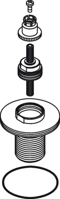 Produktbild von Hansgrohe Spannflansch Axor Absperrventil