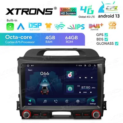 Obrázek produktu pro Xtrons IAP92SPKS, Android autorádio pro Kia Sportage, 9palcový HD dotykový displej