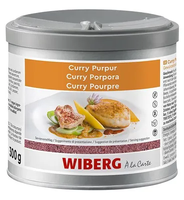 Produktbild von Wiberg-Curry Purpur Gewürzextraktzubereitung 300g