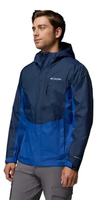 Produktbild von Columbia Herren Pouring Adventure III Jacket Wasserdichte Regenjacke, Collegiate