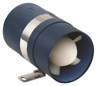 Imagen del producto de Ventilador de extracción Vetus TWINLINED, 24V, diámetro de entrada: 102 mm