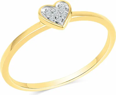 Produktbild von Diamonds by Ellen K. Ring 585/- Gold gelb 050 (15,9) Brillant weiß 273370093-1