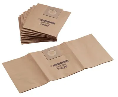 KARCHER Staubsaugerbeutel 5 Stück für NT 27/1, Papier, Klasse M